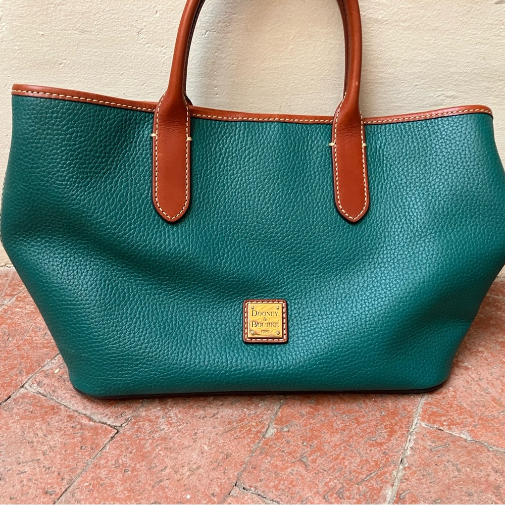 Dooney & Bourke Pebble Green Brielle Bag